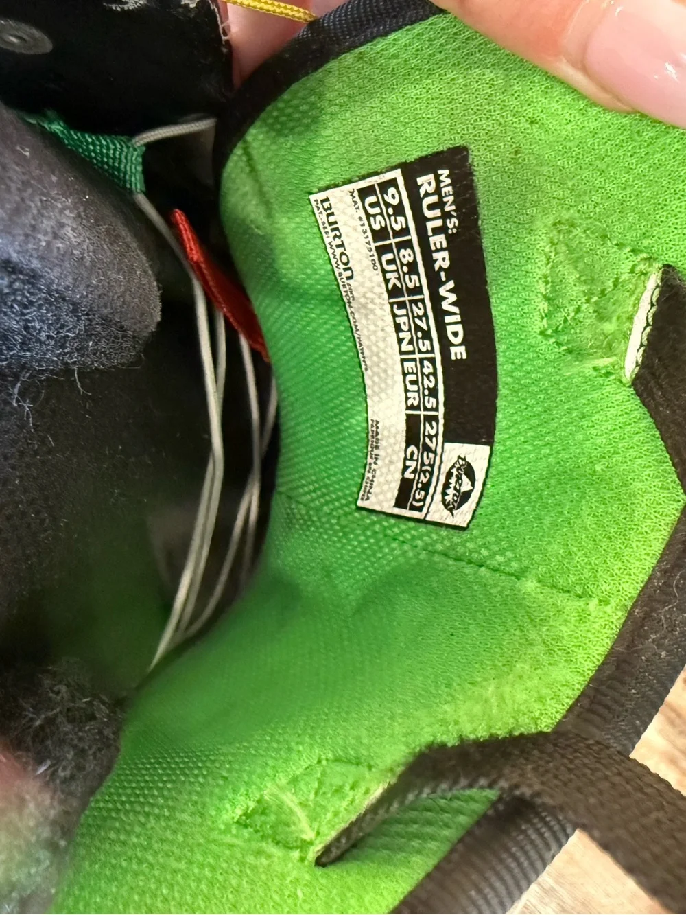 Burton Men's Ruler Wide Snowboard Boots